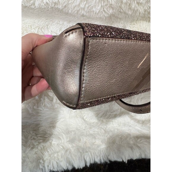 Kate Spade New York Crossbody Satchel Top Handle Bag Pink Small 10x7x3 - Picture 13 of 14